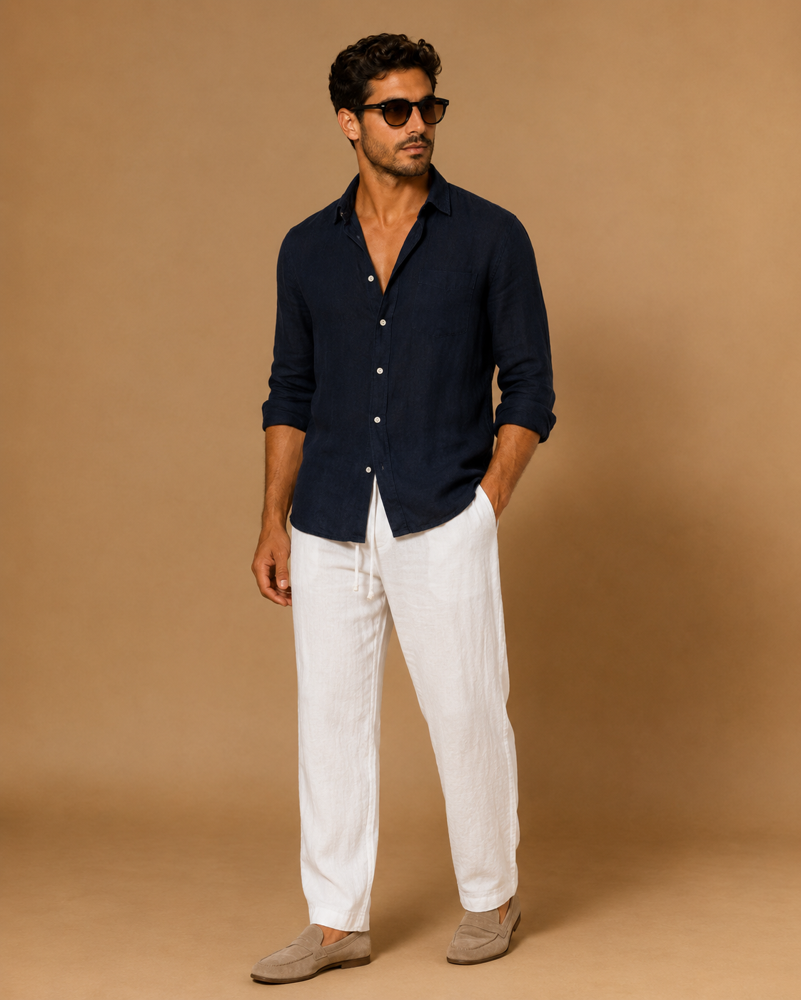Linbukse relaxed