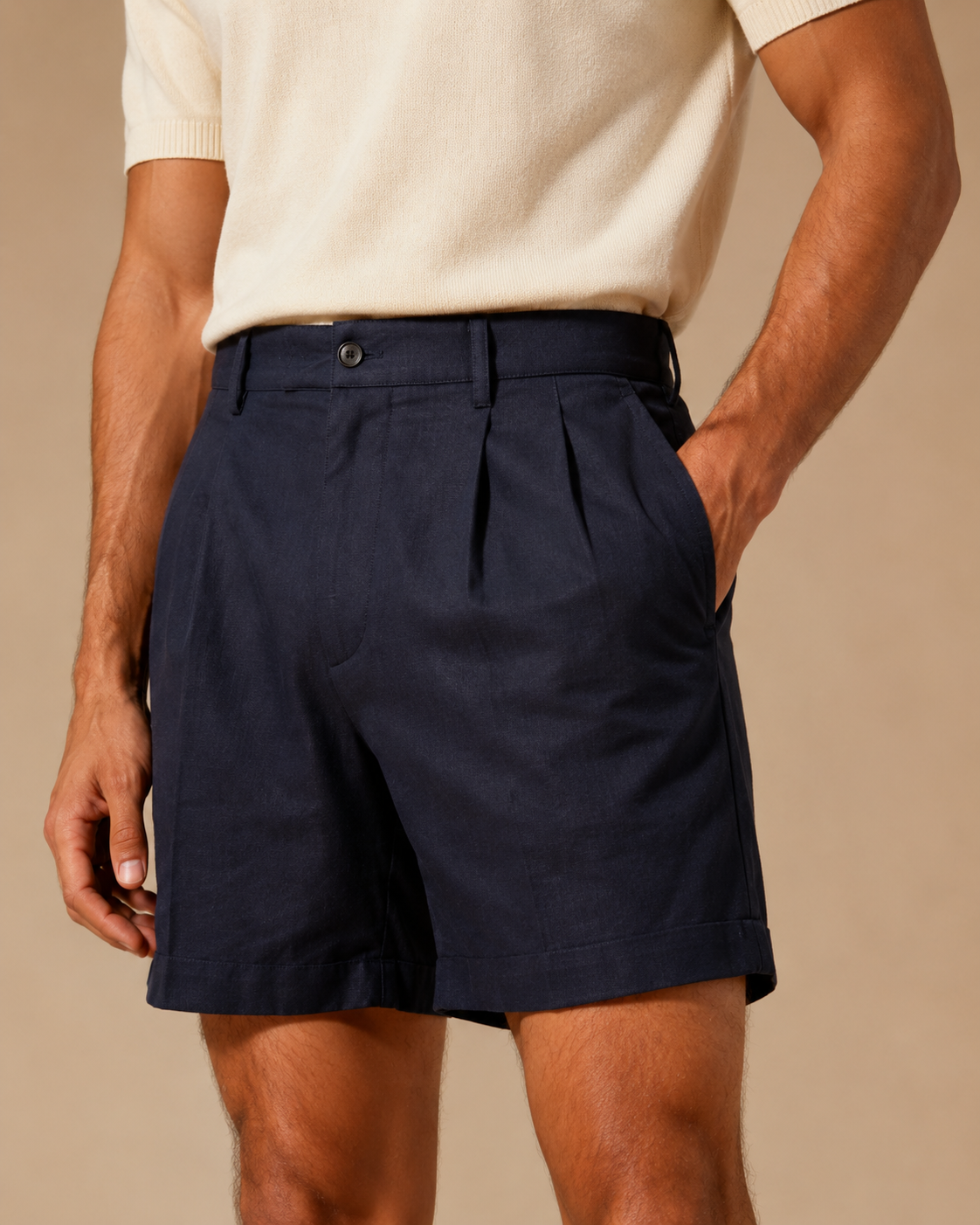 Shorts - uten Snord - Navy - Monteiro